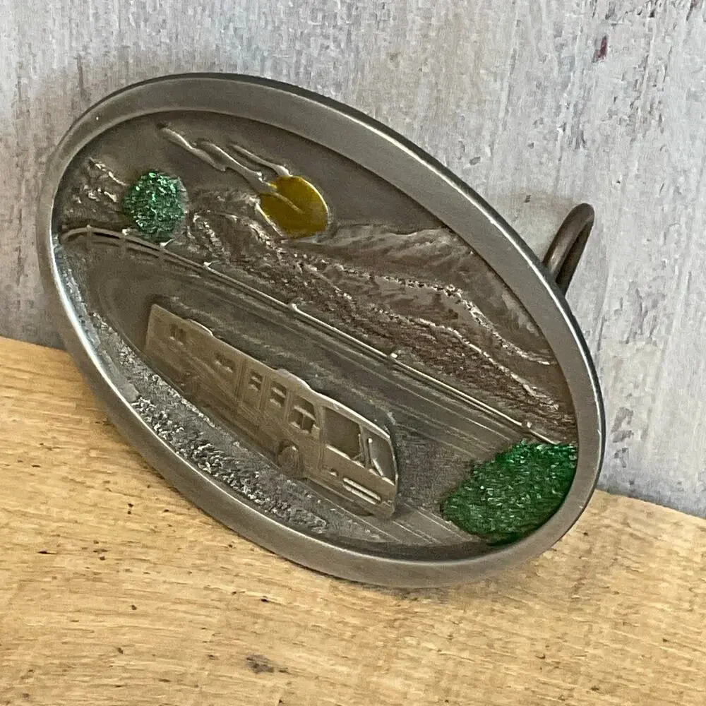 Bergamot Camper‎ Belt Buckle RV Camping Motor Home Limited Edition Outdoors